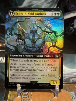 MTG | Exdeath, Void Warlock - Neo Exdeath (Extended Art) [FINAL FANTASY] ✨FOIL✨ - Image 1