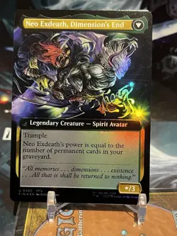 MTG | Exdeath, Void Warlock - Neo Exdeath (Extended Art) [FINAL FANTASY] ✨FOIL✨ - Image 2