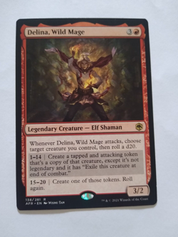 Delina, Wild Mage - Adventures in the Forgotten Realms - 138/281 - MtG - Image 1