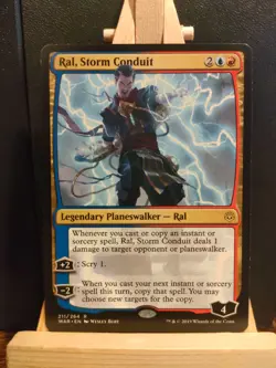 Ral, Storm Conduit - War of the Spark - Rare - NM/LP (see pics) MTG - Image 1