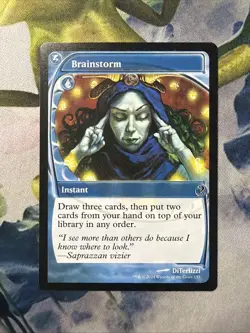 1x Brainstorm- NM- (Future Sight) Mystery Booster 2- Mtg Magic The Gathering - Image 1