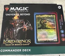 MTG Magic Lord of the Rings Tales of Middle Earth Commander Deck Factory Sealed! - Image 1