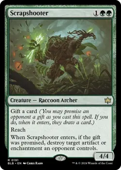 MTG: Scrapshooter (Bloomburrow R#191) - Single - NM/LP - Image 1