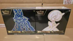 Pokemon Mega Evolution Pokemon Center Elite Trainer Box ETB Set Of 2 Sealed - Image 1