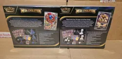 Pokemon Mega Evolution Pokemon Center Elite Trainer Box ETB Set Of 2 Sealed - Image 2