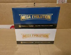 Pokemon Mega Evolution Pokemon Center Elite Trainer Box ETB Set Of 2 Sealed - Image 3