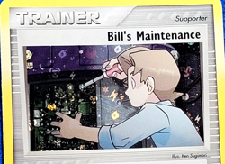 Bills Maintenance EX Fire Red Leaf Green NM 87/112 Holo Pokemon Uncommon 2004 - Image 1