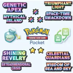 TRADES Pokemon TCG pocket 2 Star and 1 & 2 Shiny - Image 1