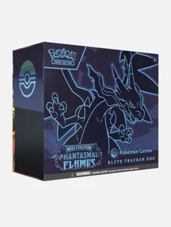 Phantasmal Flames: Pokemon Center ETB - PREORDER - (SHIPS AFTER 11/14) PRESALE - Image 1