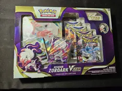 Pokemon TCG Hisuian Zoroark VSTAR Premium Collection Box - Factory Sealed - Image 1