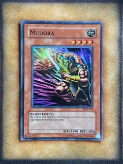 Yugioh Mudora DCR-076 Super Rare Original Print LP - Image 1