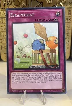 Yugioh! Escapegoat Mp24-EN400 Common Near Mint 1st Edition - Image 1