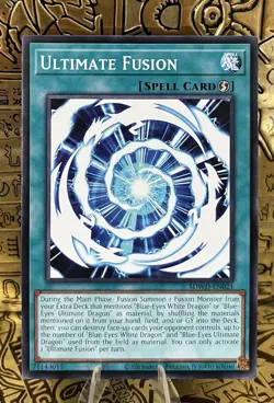 Yugioh! Ultimate Fusion SDWD-EN021 Blue-Eyes White Destiny Common NM - Image 1