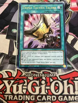 Triple Tactics Talent Ultra Rare RA01-EN063 / MAMA-EN090 Yugioh - Image 2