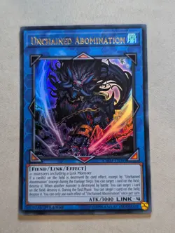 Yugioh Unchained Abomination CHIM-EN045-Ultra Rare-1st Ed NM - Image 1
