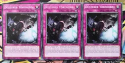 3x Dusterer Yorishiro SDPD-DE038 COMMON DEUTSCH 1.Auflage PLAYSET NM Yu-Gi-Oh - Image 1