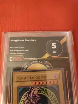 MAGICIEN SOMBRE DDY-F005 SUPER RARE HOLO NO PCA CGG GRADE 6 CARTE YU-GI-OH! VF - Image 2