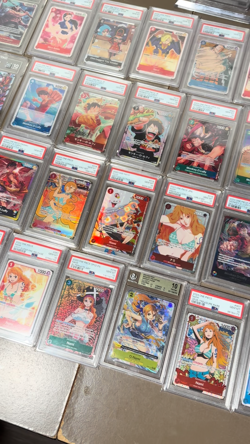 One Piece TCG Graded PSA 10 + 41 Cards Monkey D Luffy + Nami + Others - Image 2