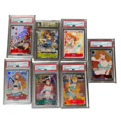 One Piece TCG Graded PSA 10 + 41 Cards Monkey D Luffy + Nami + Others - Image 4