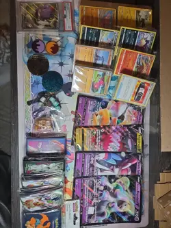 Pokemon Card Lot IR Ex Vintage Accessories Card Sleeves PSA Graded Vintage Bulk - Image 2