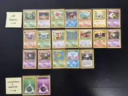 2nd Gen Vintage WOTC Pokemon 21 Card Lot: 19 1st Edition - READ DESCRIPTION - Image 1