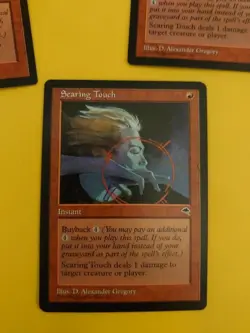 Searing Touch. Instant Tempest. Old Vintage. Magic the Gathering Card - Image 1