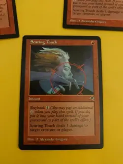 Searing Touch. Instant Tempest. Old Vintage. Magic the Gathering Card - Image 2