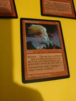 Searing Touch. Instant Tempest. Old Vintage. Magic the Gathering Card - Image 3