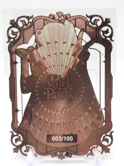 Goddess Story - Pink Metal Waifu Card - Hatsune Miku - NUMBERED #/100 - Image 2