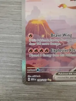 Pokemon TCG Charizard EX 151 Ultra Rare Card Scarlet & Violet Series 199/165 - Image 2