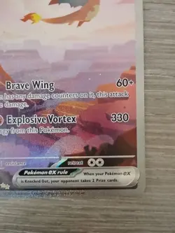 Pokemon TCG Charizard EX 151 Ultra Rare Card Scarlet & Violet Series 199/165 - Image 3