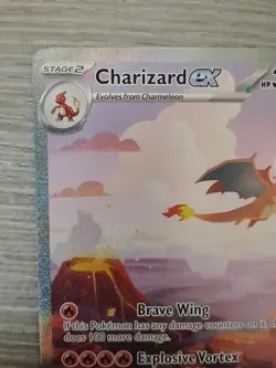 Pokemon TCG Charizard EX 151 Ultra Rare Card Scarlet & Violet Series 199/165 - Image 5