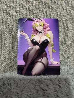 GODDESS STORY DEMON SLAYER NEZUKO ANIME WAIFU CARD - Image 1