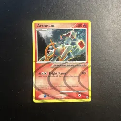 Arceus AR3 Arceus Pokemon Card Holo Rare Near Mint / Lightly Played LP + - Image 1