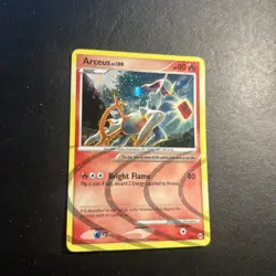 Arceus AR3 Arceus Pokemon Card Holo Rare Near Mint / Lightly Played LP + - Image 2