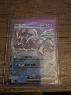 Pokemon TCG Surging Sparks Black Kyurem EX Double Rare Card 048/191 NM Condition - Image 1