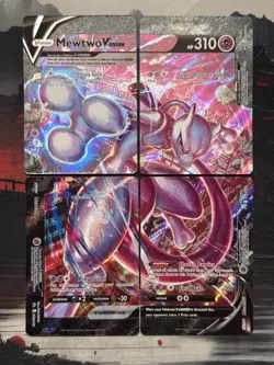 Mewtwo V-UNION [Set of 4] SWSH: Sword & Shield Promo Cards Holo - Image 1