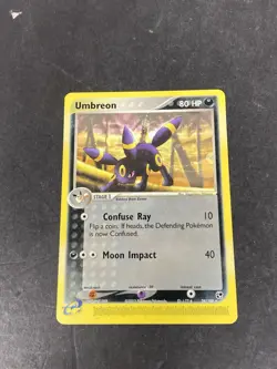 Umbreon Non Holo Rare 2003 Pokemon EX Sandstorm Card 24/100 - Image 1