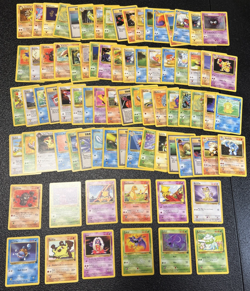 Vintage Pokemon Card WOTC Sets Base Fossil S2 Squirtle Rocket LOT 80+ ALL LP/NM - Image 1