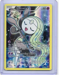 Pokemon Card - Meloetta - XY120 - XY Black Star Promo - 2016 - Image 1