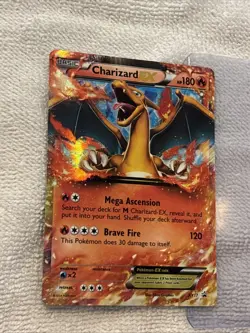 Charizard XY17 Blackstar Promo Card Near Mint Condition - Image 4