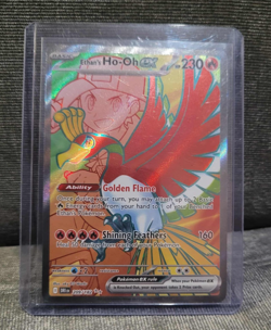 Pokemon TCG Card - Ethans Ho-Oh ex 209/182 Full art Destined Rivals NM Condition - Image 1