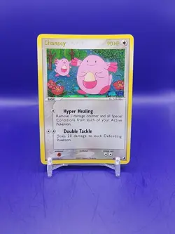Chansey Reverse Holo Stamped EX Unseen Forces 20/115 Rare Card Pokemon TCG - Image 1