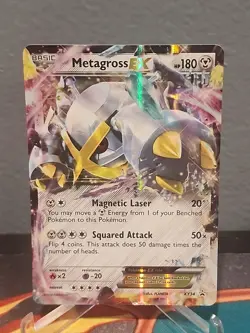 Metagross EX XY34 Black Star Promo Pokemon Card See Description - Image 1