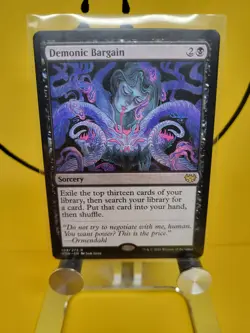 MTG Demonic Bargain Innistrad: Crimson Vow 103/277 - Image 1