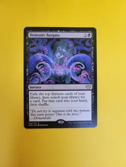 MTG Demonic Bargain Innistrad: Crimson Vow 103/277 - Image 2