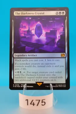 MTG The Darkness Crystal Final Fantasy Foil #96 - Image 1