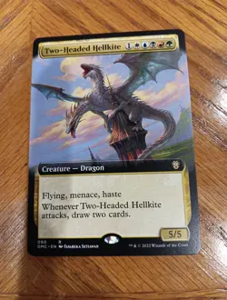 Two-Headed Hellkite (Extended Art) Commander: Dominaria United Regular - Image 1