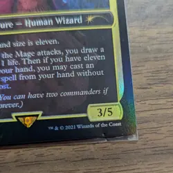 MTG Eleven, the Mage Foil from Secret Lair Drop LP - Image 2