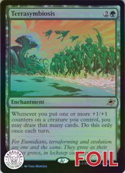 MTG Terrasymbiosis (210) | NM Foil | Edge of Eternities {EOE} - Image 1